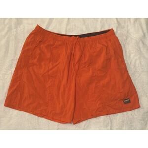 Speedo men's swim trunks Orange Size M